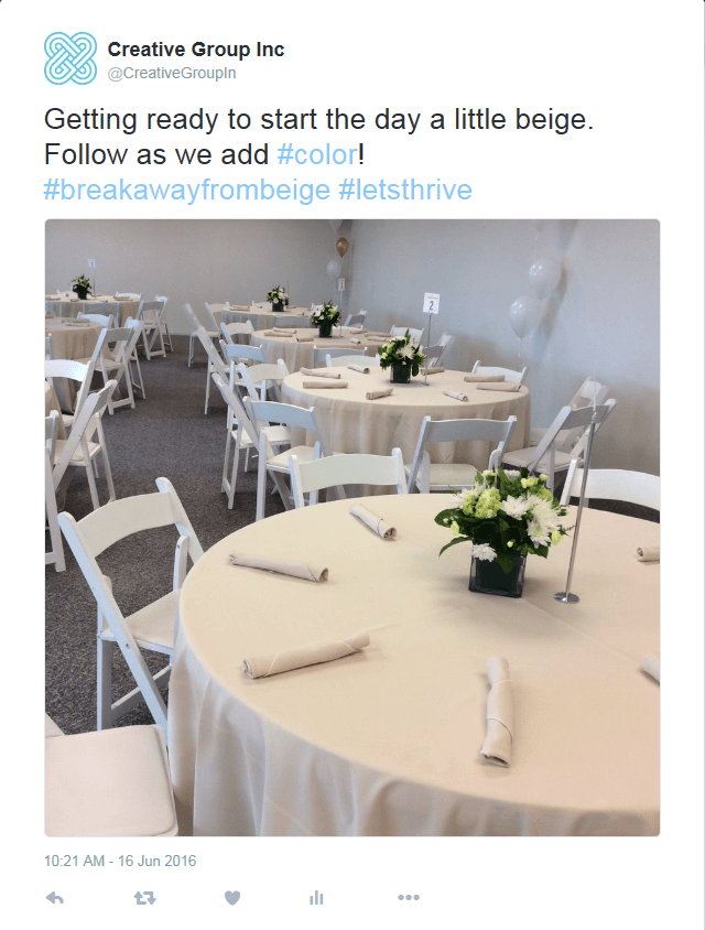 beige lunch