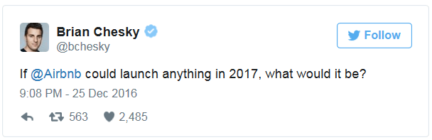 Airbnb Tweet