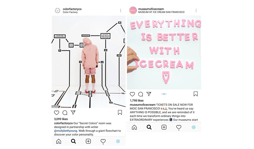 Color Factory & Museum of Ice Cream