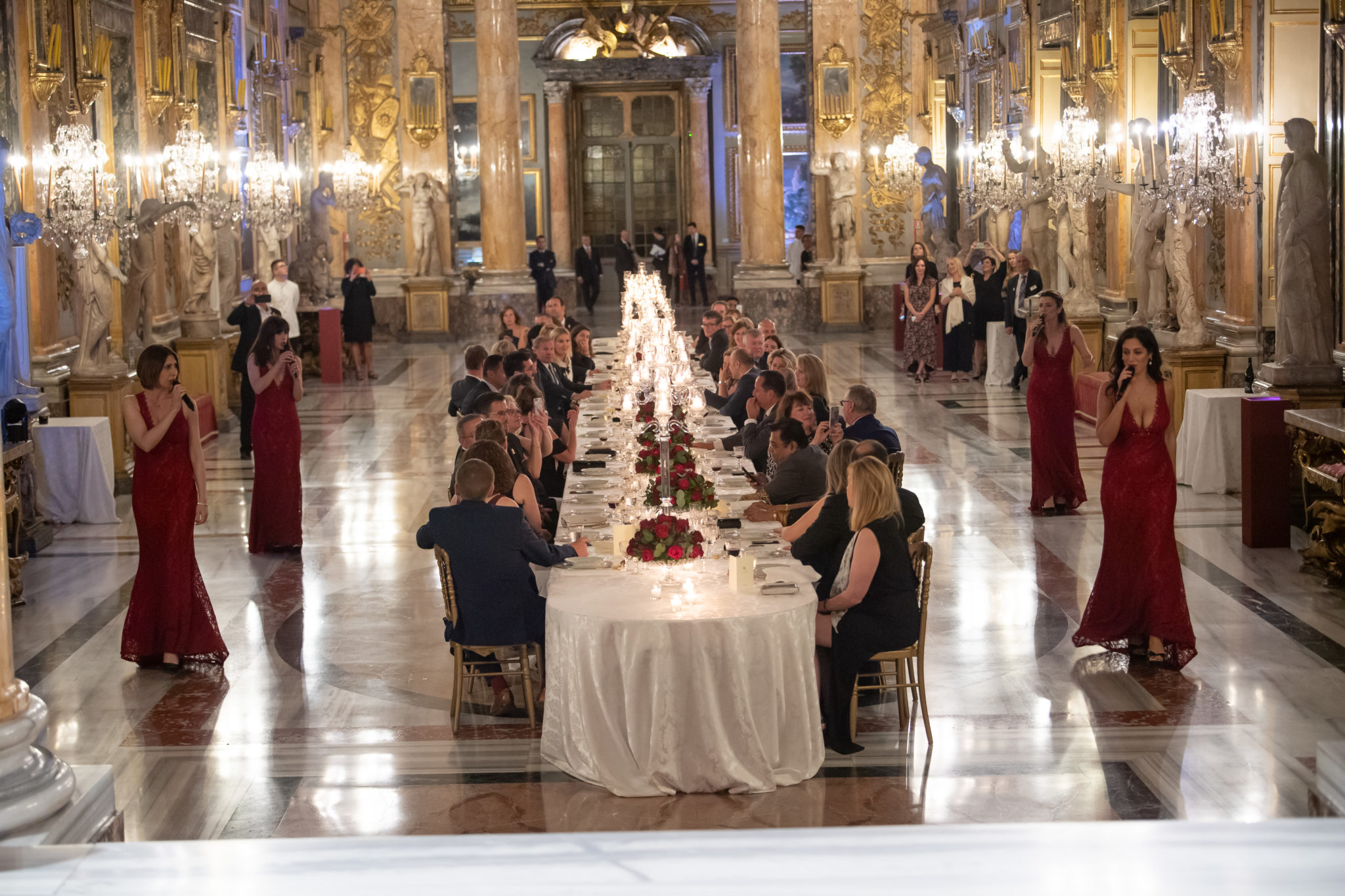 Final Dinner at Palazzo Colonna